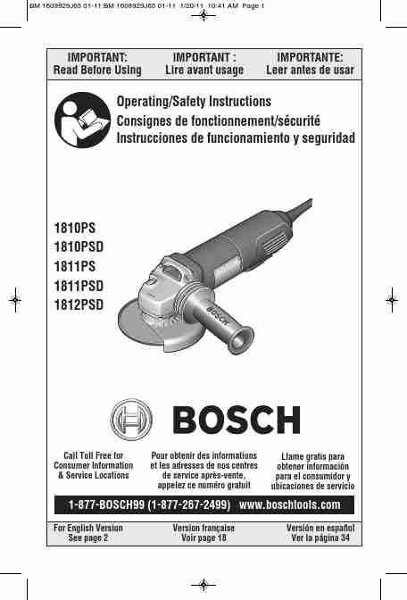 Bosch Power Tools Grinder 1811PS-page_pdf